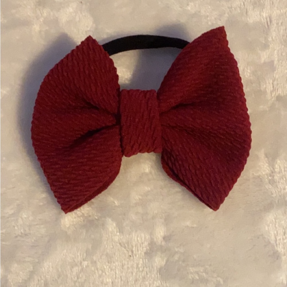 Nylon headband bows